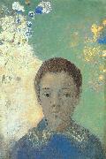 Odilon Redon Portrait of Ari Redon oil on canvas